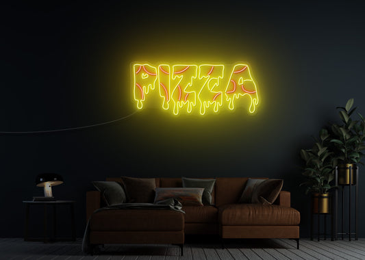 Pizza Drip LED Neon Sign