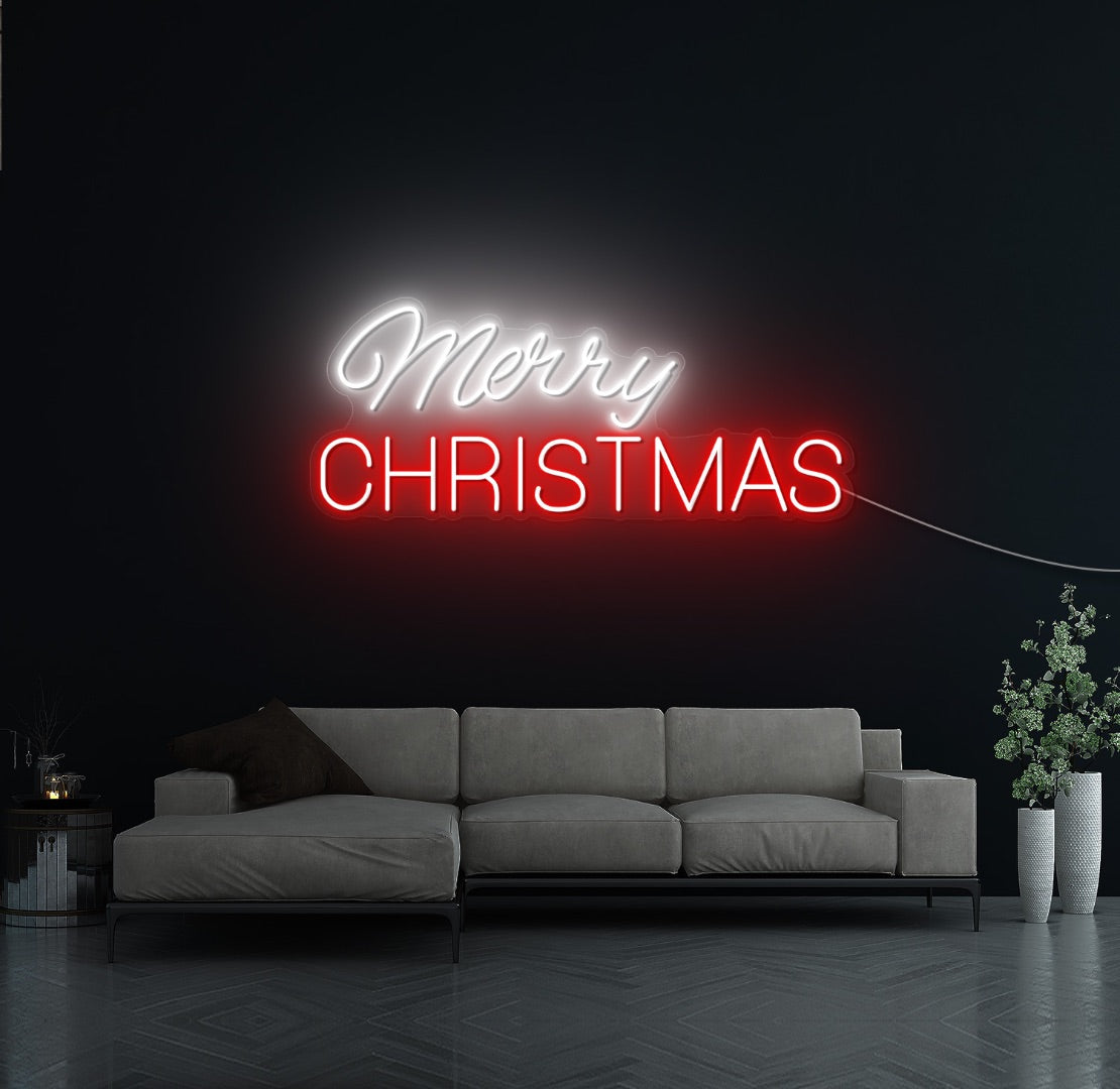 Merry Christmas LED Neon Sign