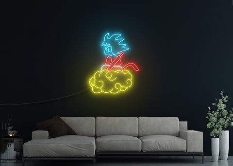 Flying Goka LED Neon Sign