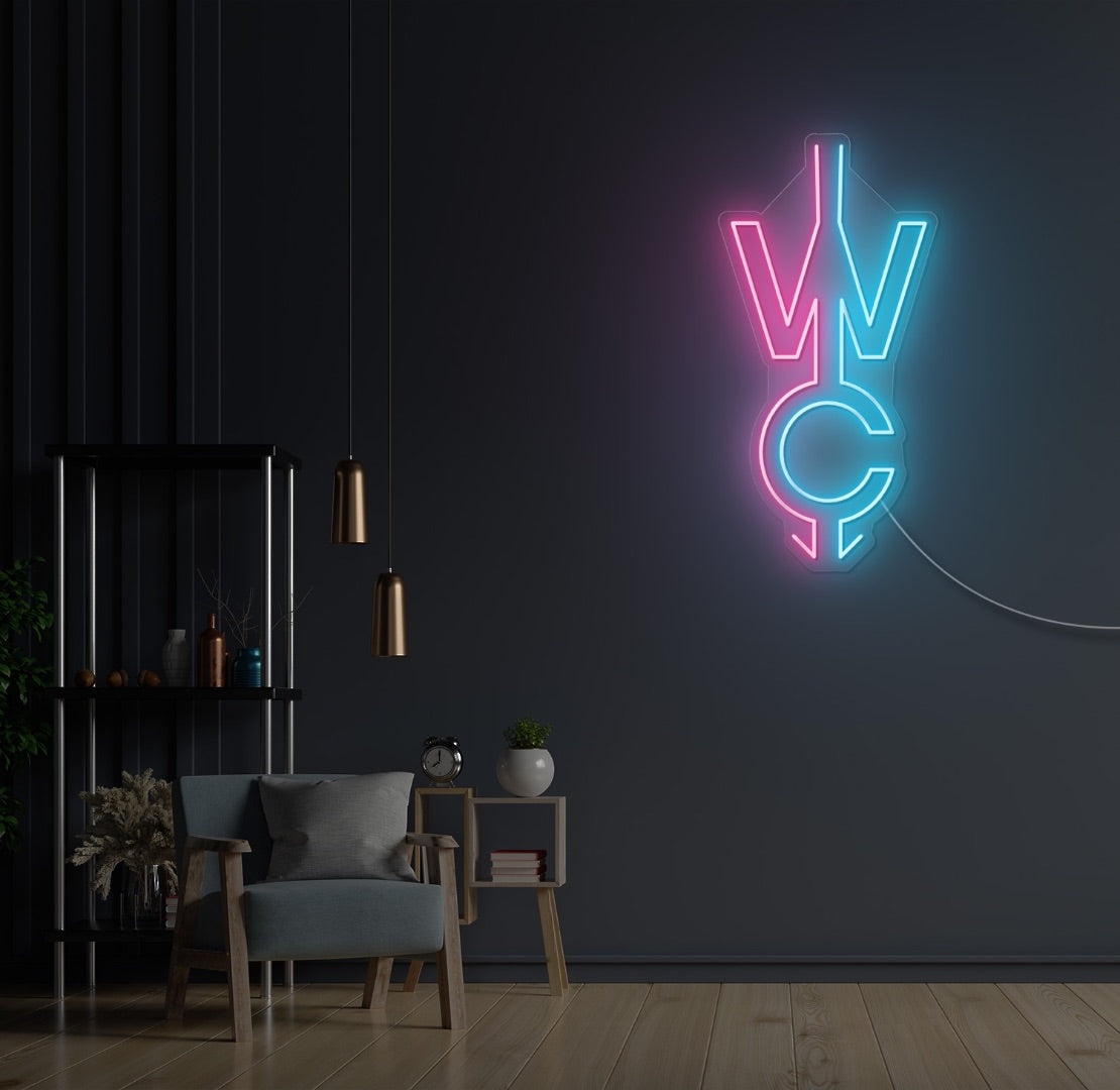 WC LED Neon Sign