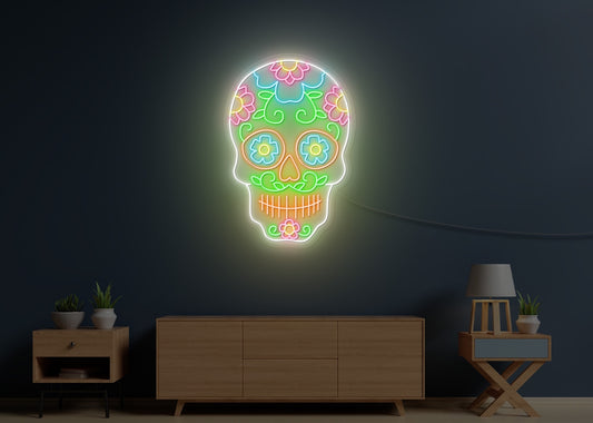 Day of the Dead LED Neon Sign