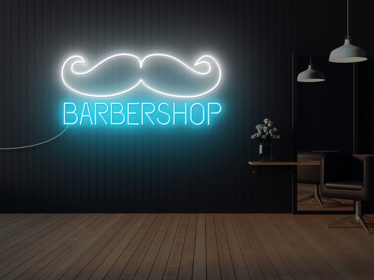 The Mustache LED Neon Sign