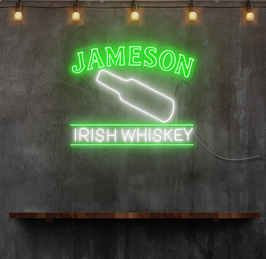 Irish Whiskey LED Neon Sign