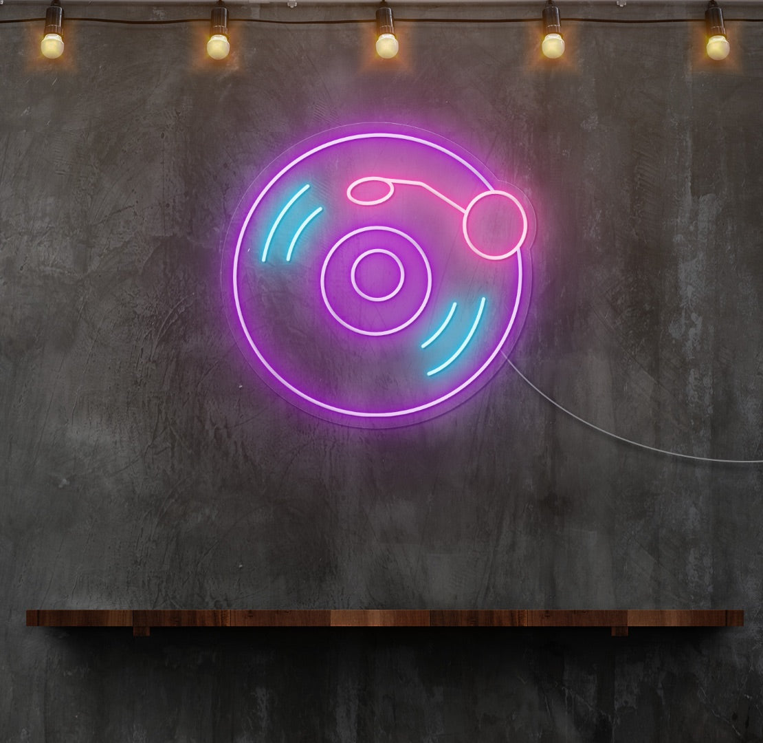 Vinyl Deck LED Neon Sign