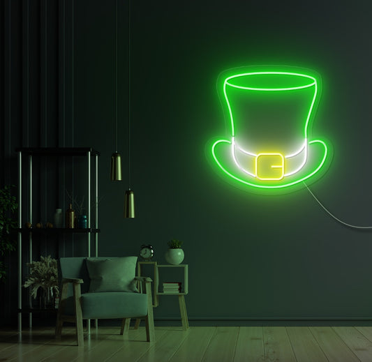 Paddy Hat LED Neon Sign