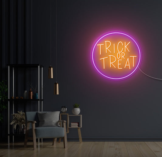 Trick Or Treat LED Neon SIgn