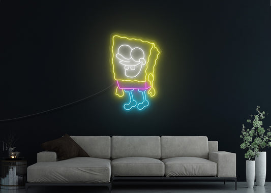Spongebab LED Neon Sign