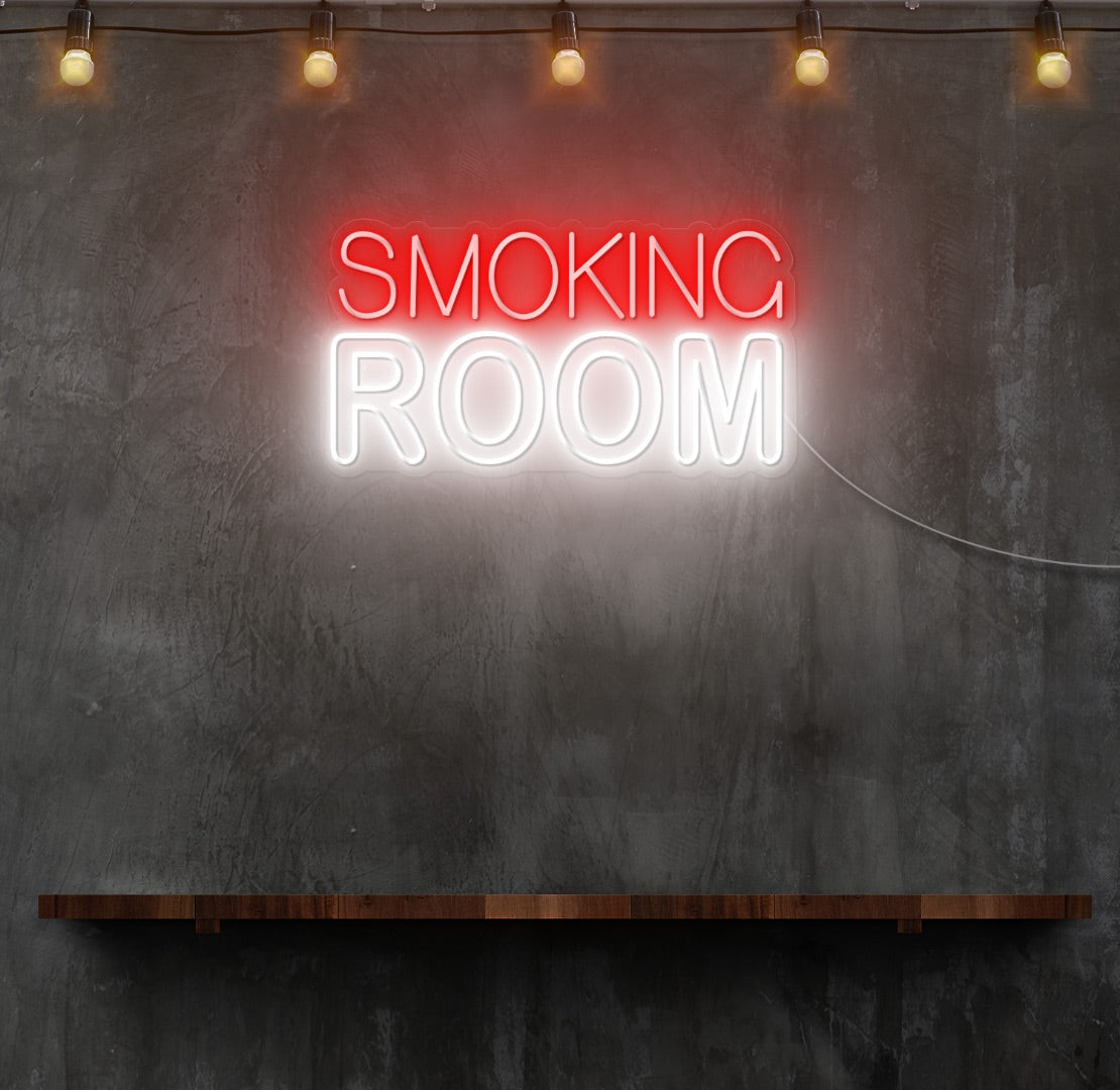 Smoking Room - Smoking Room LED Neon Sign – The Neon Factory Australia