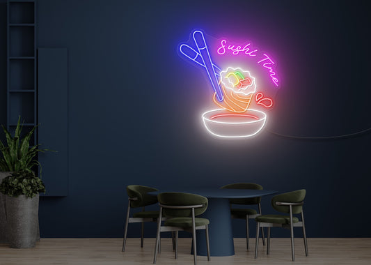 Sushi Time LED Neon Sign