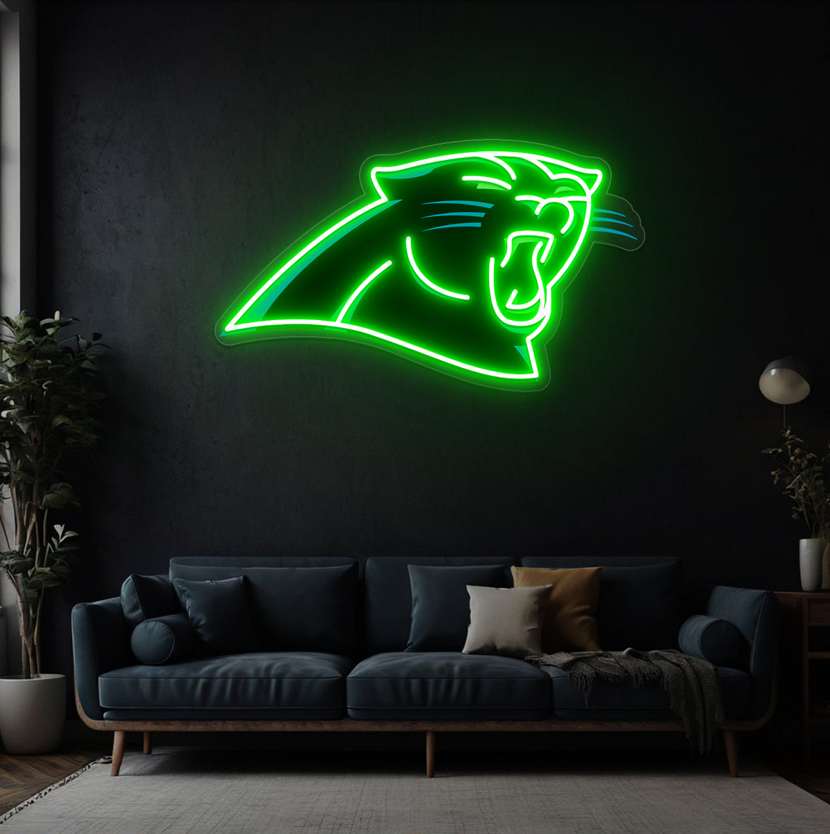 Carolina American Football LED Neon Sign